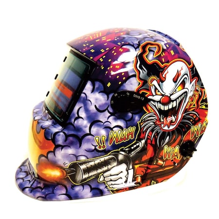 Powerweld PowerWeld Professional Series ADF Welding Helmet, Klown PWH9855G3